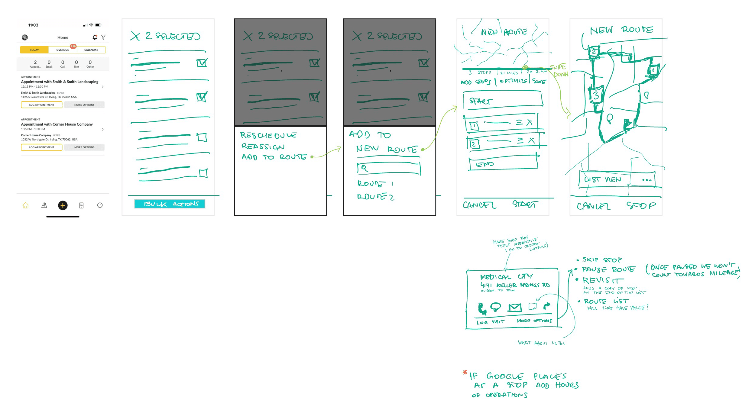 Ideation session output